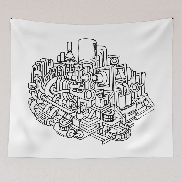 Item preview, Thinktank | Psychedelic Art designed and sold by Trippinink-.