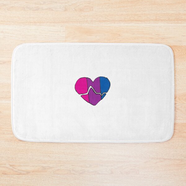 Item preview, Bisexual Heart Design designed and sold by LuxPNSilva.