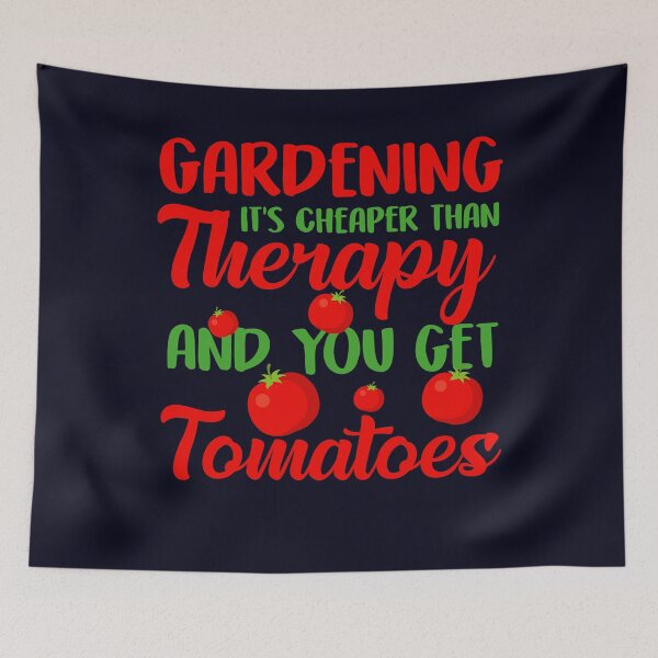 Item preview, Gardening is cheaper than Therapy Garden lifestyle designed and sold by mmos.