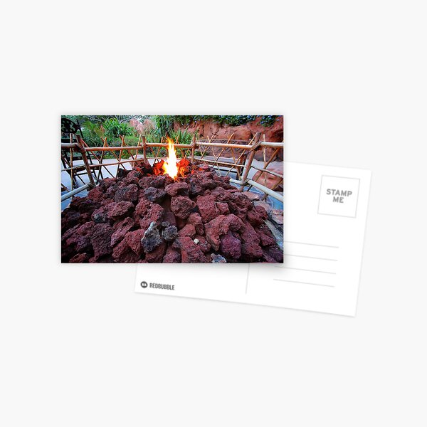 Gather by the Fire Postcard