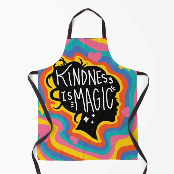 Item preview, Kindness is Magic Silhouette Hearts and Stars designed and sold by WinYourWords.