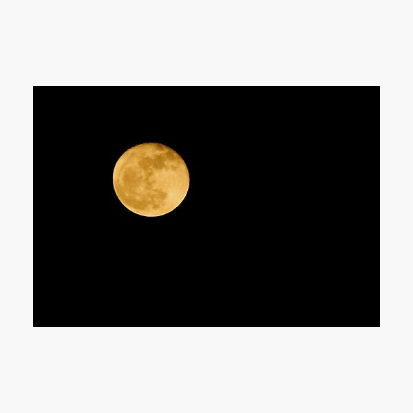 Harvest Moon Photographic Print