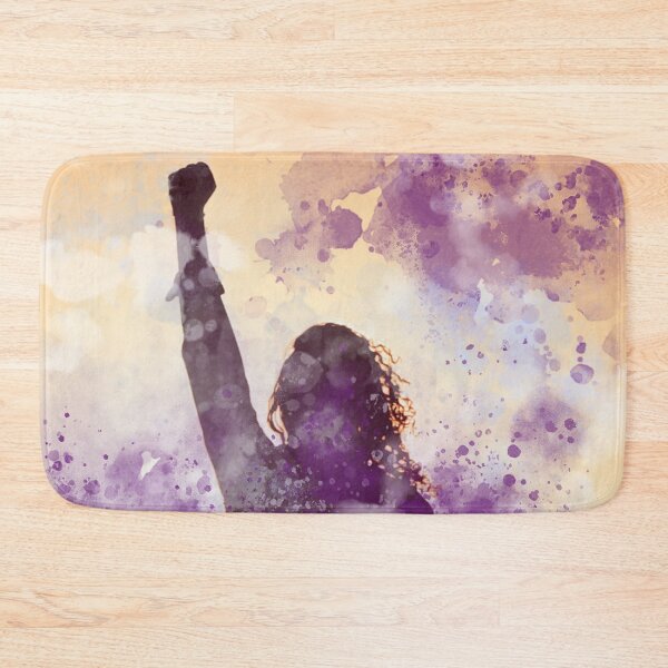 Item preview, Abstract silhouette of woman holding fist up.  designed and sold by Joe-s.