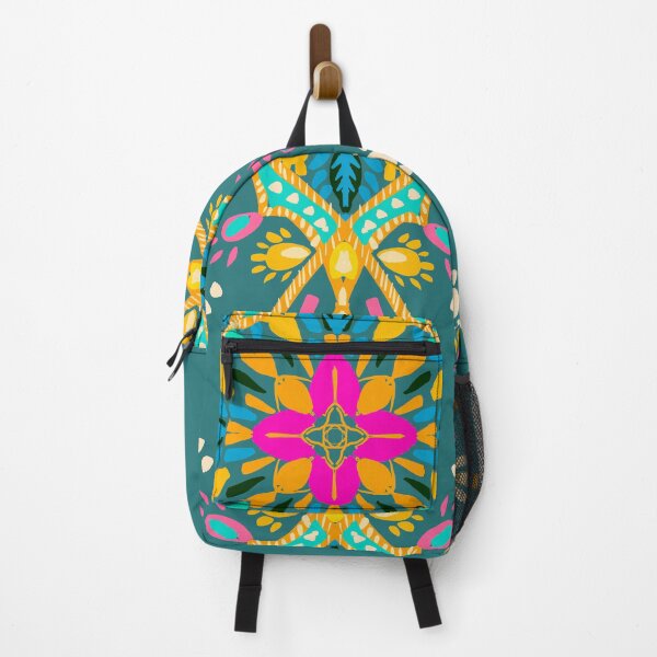 Item preview, Bohemian art- `pink, teal and orange designed and sold by Urvashi Patel.