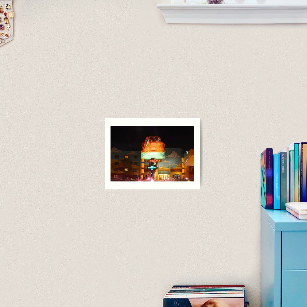 Dizzy Cone Motel Art Print
