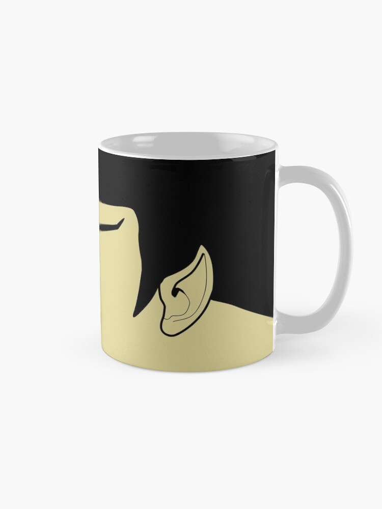 Alternate view of Spock mug Coffee Mug