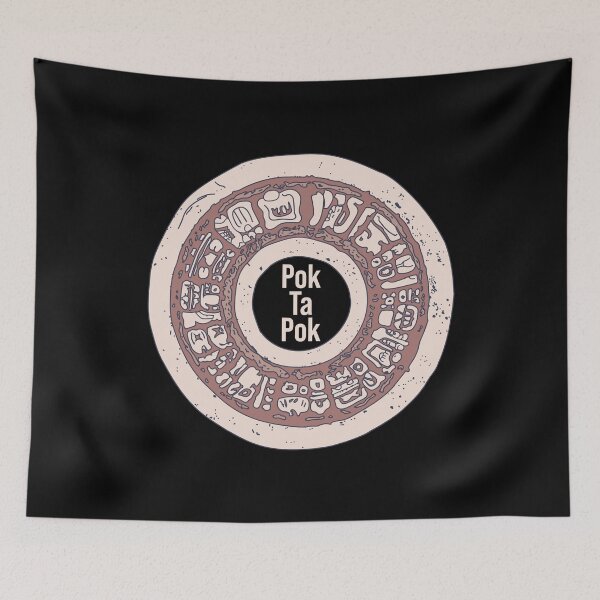 Item preview, Pok Ta Pok - Stone Hoop with Text - Mayan Ball Game designed and sold by DeWinnes.