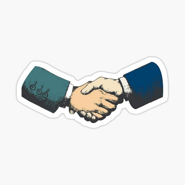 Handshake Joypixels Sticker - Handshake Joypixels Shake Hands