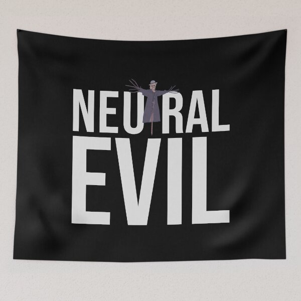 Item preview, Neutral Evil - Scarecrow Graphic Text - Roleplaying designed and sold by DeWinnes.