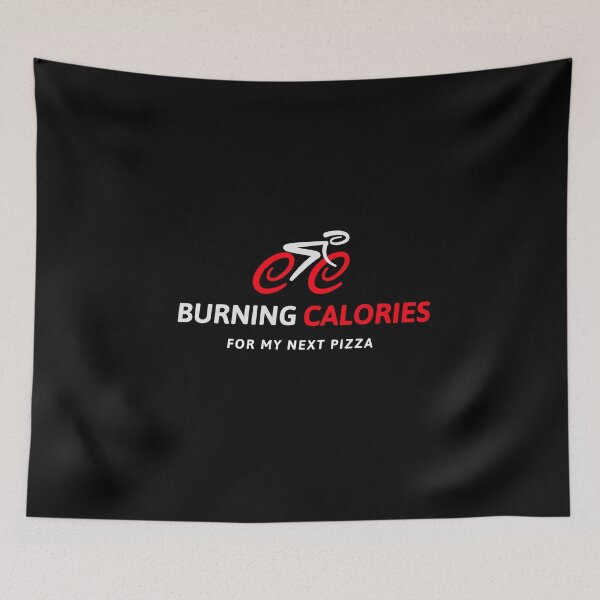 Item preview, Biking, MTB | Burning Calories For Next Pizza designed and sold by Cisco29.