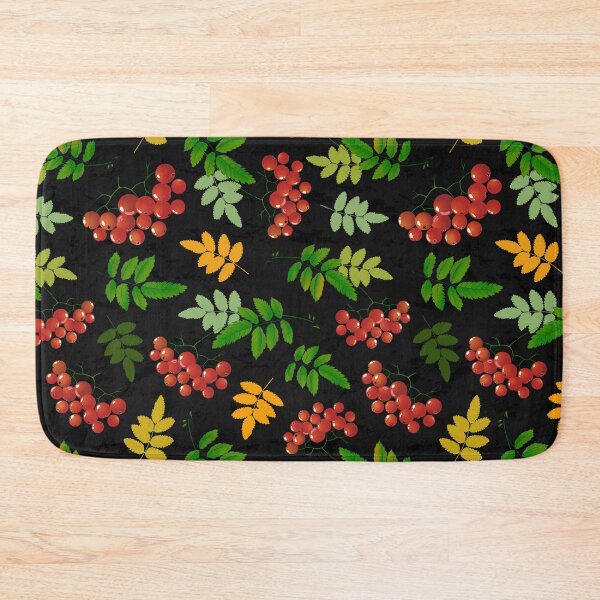 Item preview, Rowan twigs with berries designed and sold by Avisnanna.