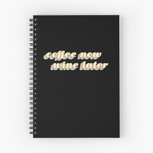 Item preview, Coffee now wine later pastels designed and sold by Vaishnavi Deo.