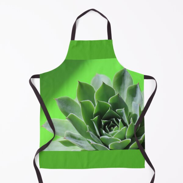 Item preview, Bright green sempervivum succulent plant on green designed and sold by Imladris01.