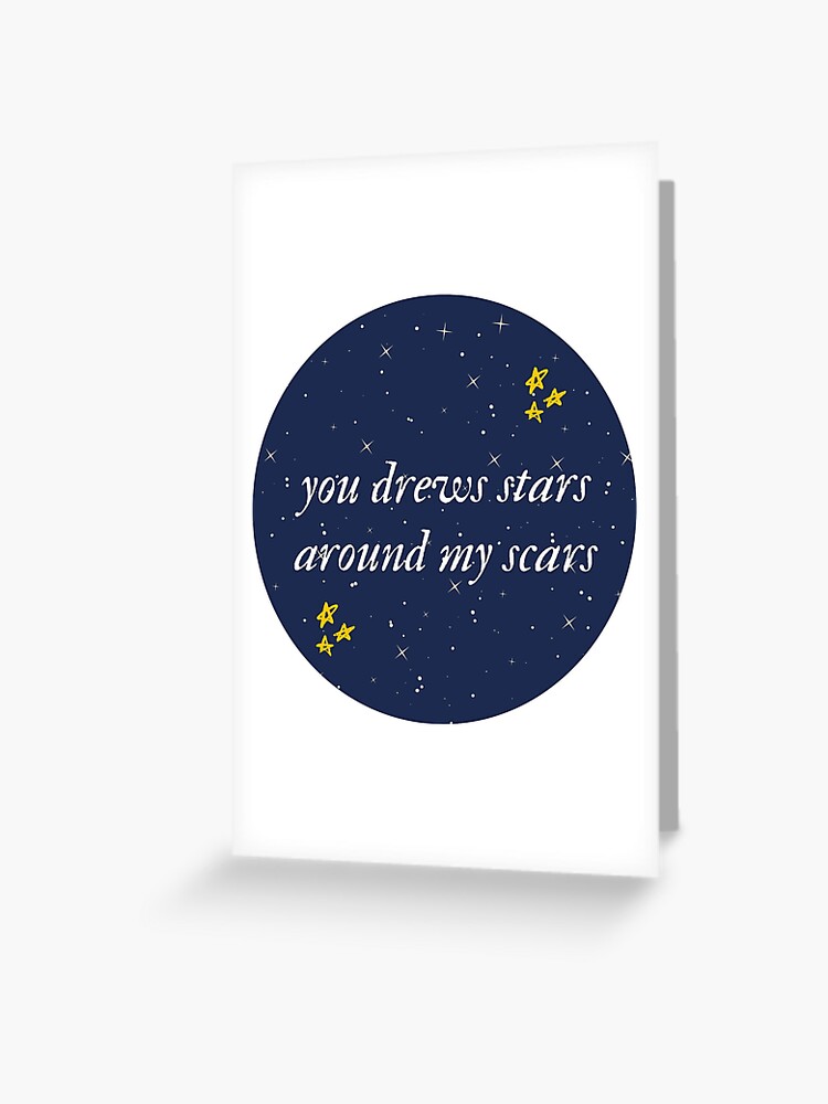 The 1 lyrics (Folklore Taylor Swift) Greeting Card for Sale by