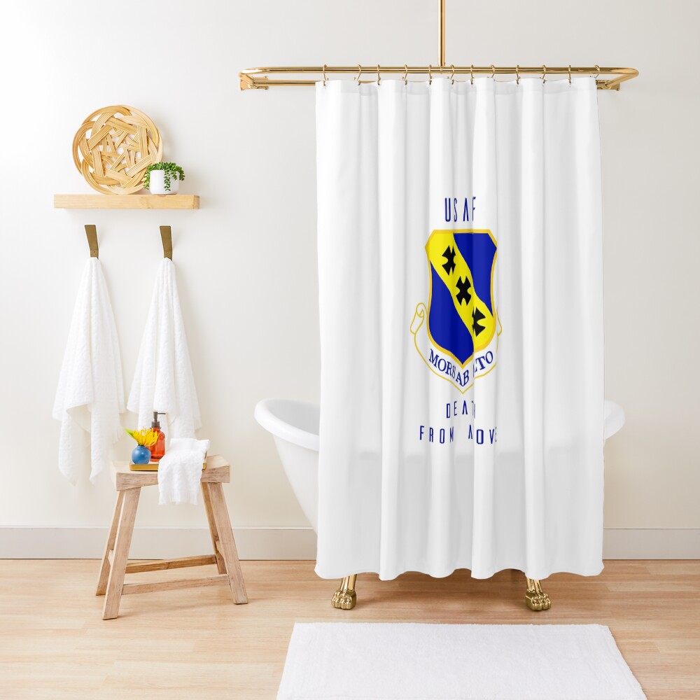 USAF - Death From Above Shower Curtain
