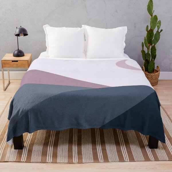 Item preview, Modern Minimalist Aesthetic Landscape - Midnight designed and sold by LophiiCreations.