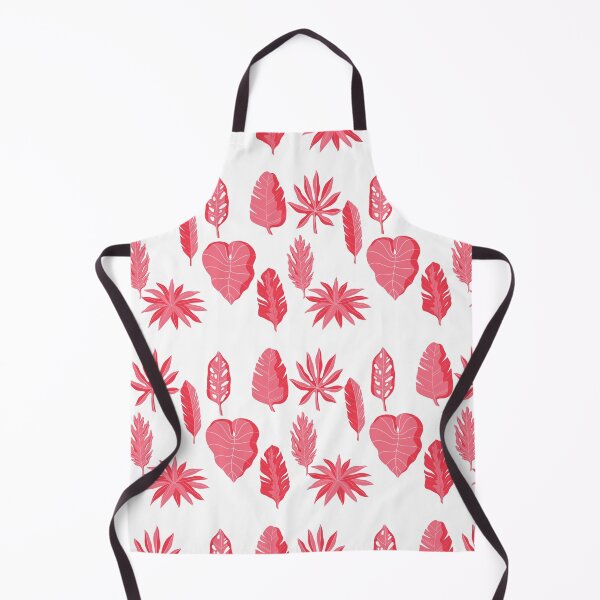Item preview, Pastel pink tropical leaves designed and sold by Artsy Corner.