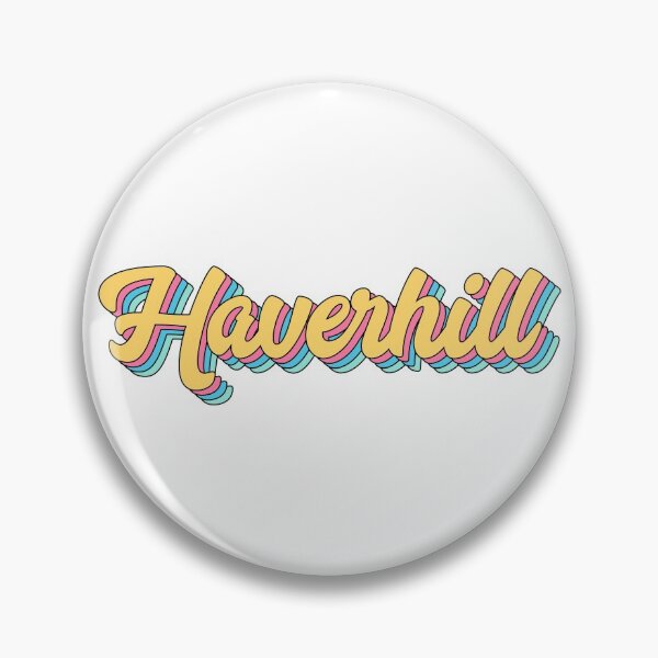 Item preview, Haverhill Retro Yellow Script designed and sold by modeoftravel.