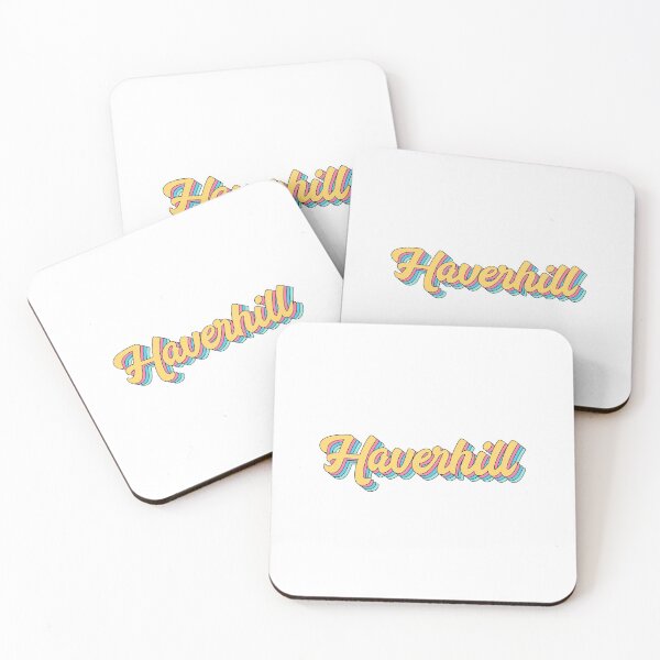 Item preview, Haverhill Retro Yellow Script designed and sold by modeoftravel.