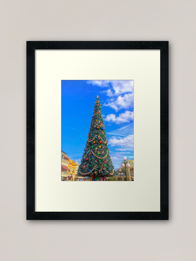 Alternate view of Merry Main Street Framed Art Print