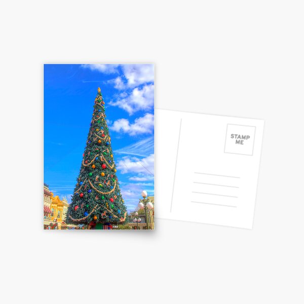 Merry Main Street Postcard