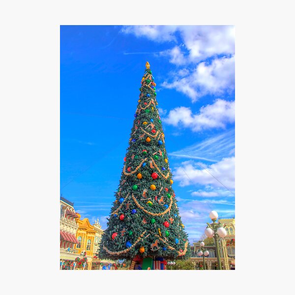 Merry Main Street Photographic Print