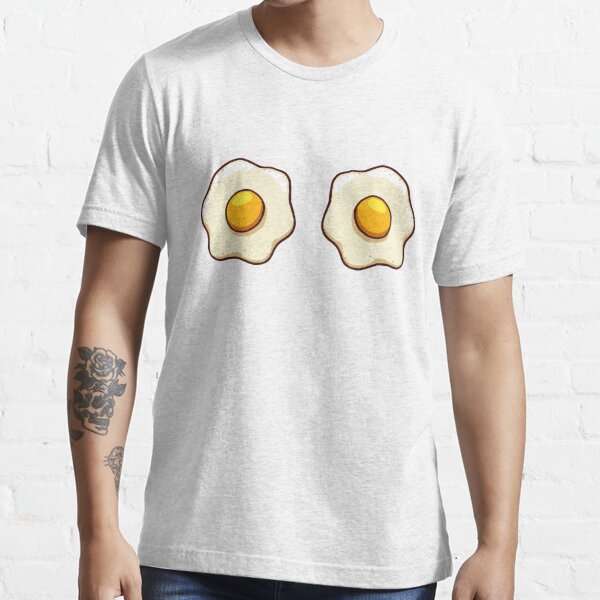 Sarah Lucas inspired fried egg t-shirt  Tote Bag for Sale by