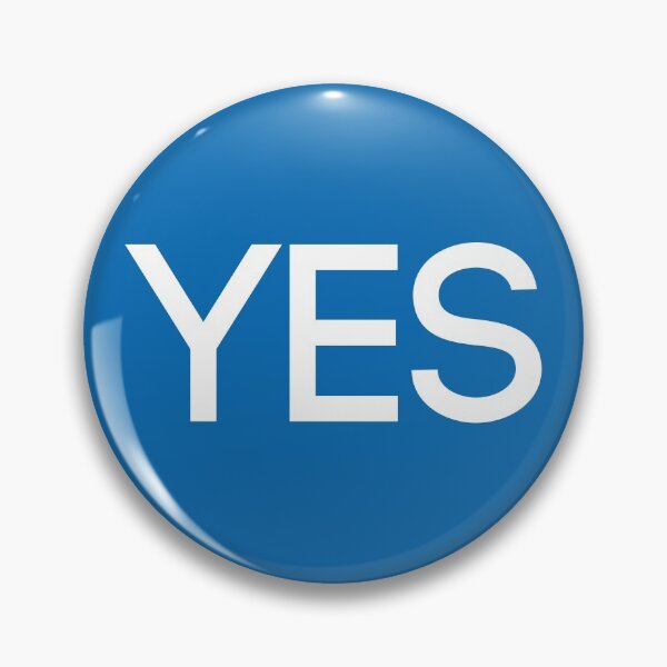 Item preview, YES, Scottish Independence Saltire Flag Coloured Circle Design designed and sold by MacPean.