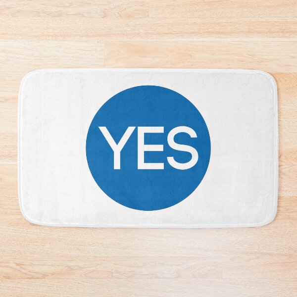Item preview, YES, Scottish Independence Saltire Flag Coloured Circle Design designed and sold by MacPean.
