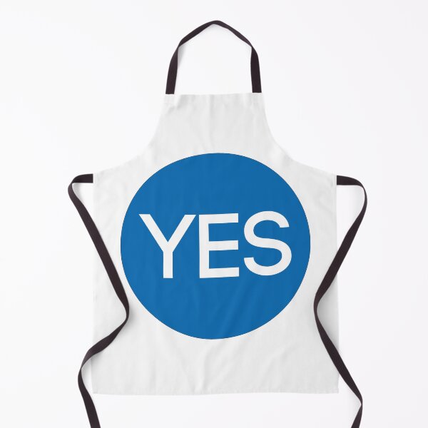 Item preview, YES, Scottish Independence Saltire Flag Coloured Circle Design designed and sold by MacPean.