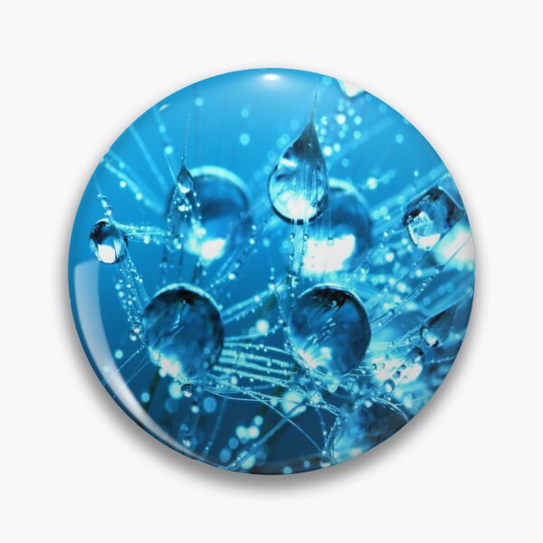 Item preview, Pure Crystal Clear Blue Water Droplets designed and sold by ArtistPlayStore.