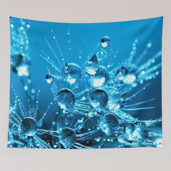Item preview, Pure Crystal Clear Blue Water Droplets designed and sold by ArtistPlayStore.