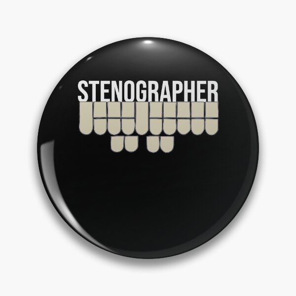 Item preview, Stenographer - Stenotype Keyboard Text - Justice System designed and sold by DeWinnes.