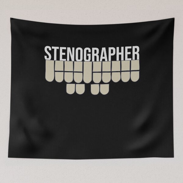 Item preview, Stenographer - Stenotype Keyboard Text - Justice System designed and sold by DeWinnes.