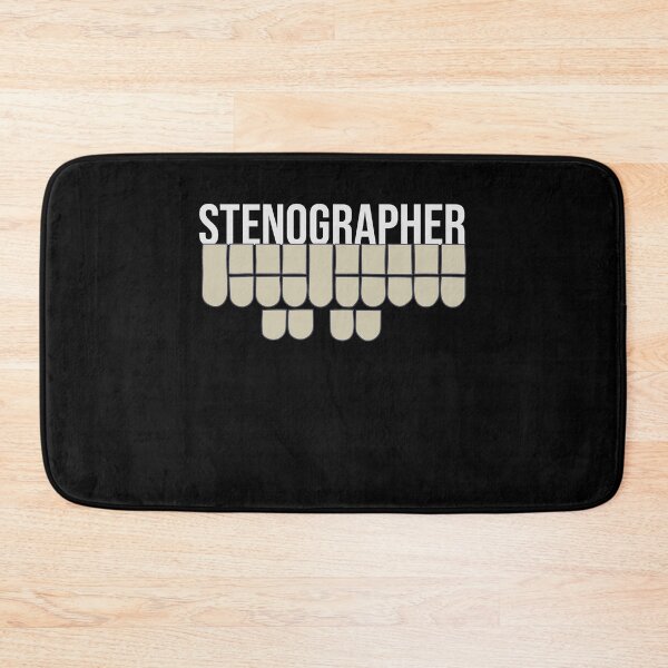 Item preview, Stenographer - Stenotype Keyboard Text - Justice System designed and sold by DeWinnes.