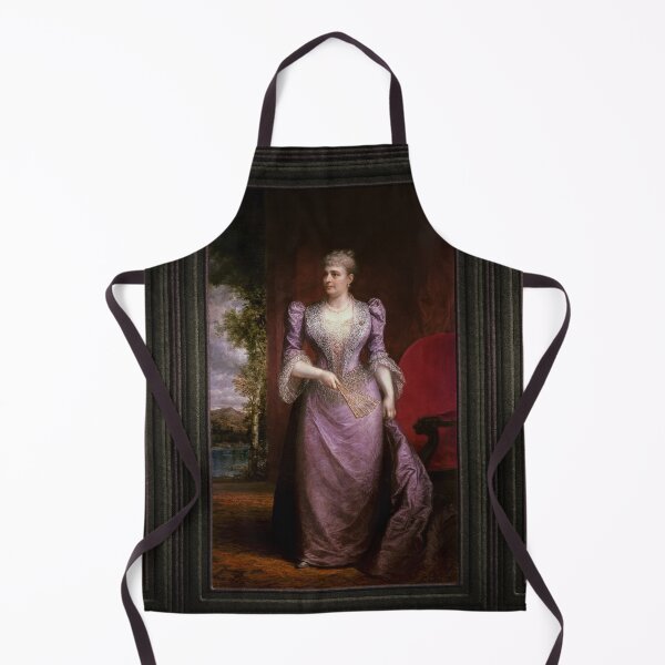 Item preview, Portrait of Caroline Scott Harrison by Daniel Huntington Classical Fine Art Old Masters Reproduction designed and sold by Xzendor7 Digital Art Creations.