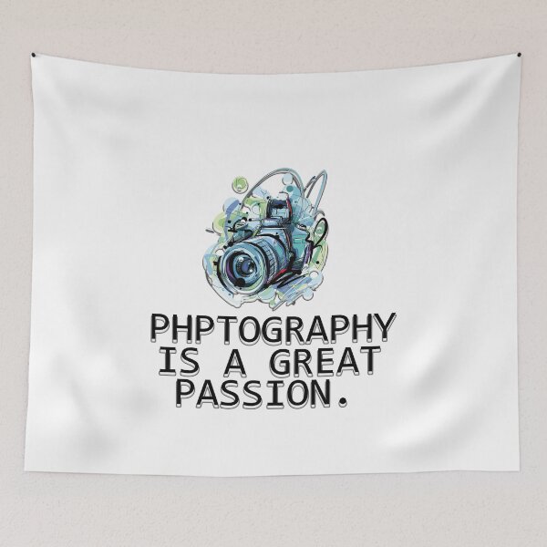 Item preview, Photography is a great passion designed and sold by MissNaazo.