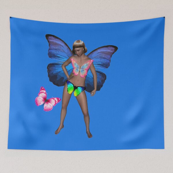Item preview,  NUDE BUTTERFLY PRINCESS With FRIENDS  OPTICAL ILLUSION designed and sold by Tim Forder.