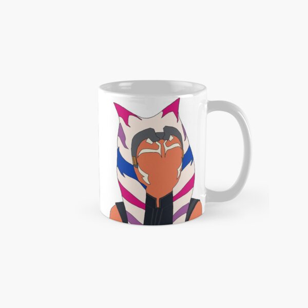 Vista previa del artículo con la obra «Orgullo Ahsoka (bi)», diseñado y vendido por BookishLife.