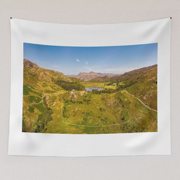 Item preview, The Langdale Pikes with Blea Tarn designed and sold by ademcfade.