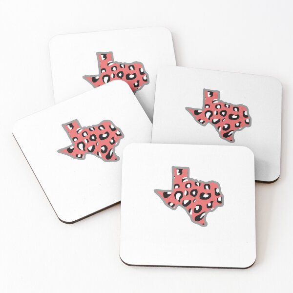 Item preview, coral cheetah Texas designed and sold by Kandi Hohenberger.