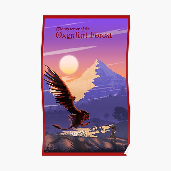 Das Hexerplakat - Der Himmelsterror des Oxenfurter Waldes Poster