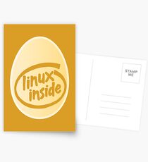 LINUX INSIDE Postcards