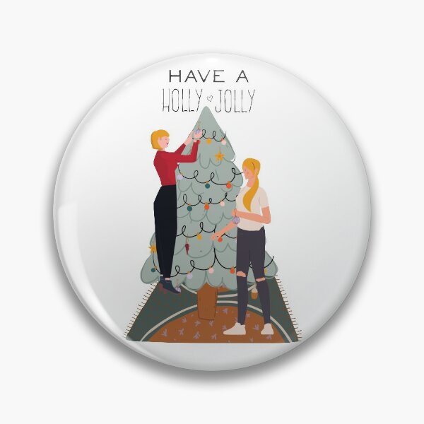 Item preview, Christmas card illustration holly jolly  greetings card designed and sold by Arctic frame studio.