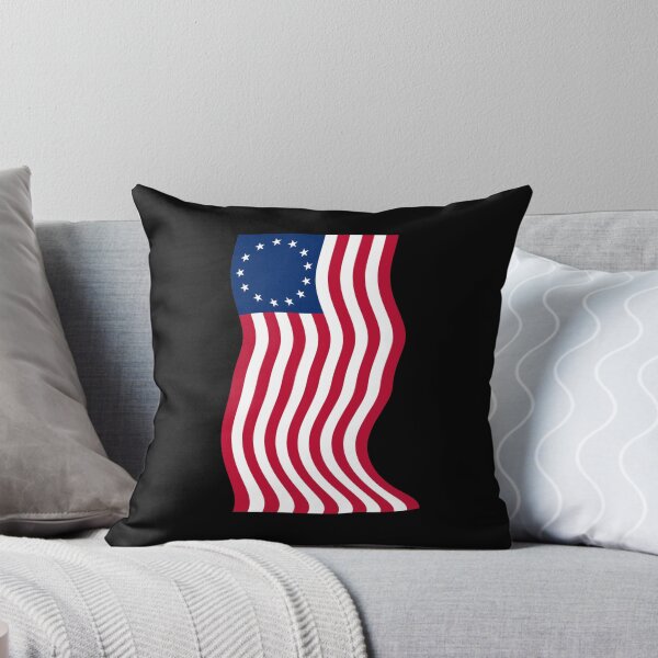 Item preview, Wavy Betsy Ross Flag design designed and sold by NoveltyMerch.