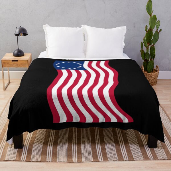 Item preview, Wavy Betsy Ross Flag design designed and sold by NoveltyMerch.