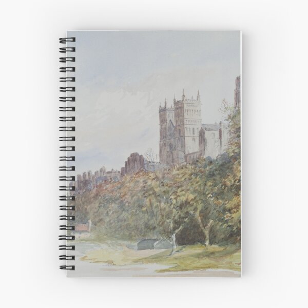 Artikelvorschau, Aquarell der Kathedrale von Durham, 19. Jahrhundert entworfen und verkauft von NorthantsPast.