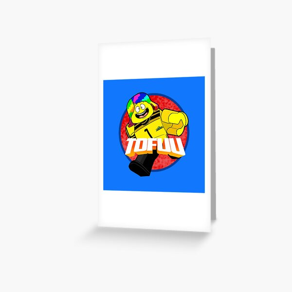 One Roblox Greeting Cards Redbubble - boku no roblox tofuu ep 2