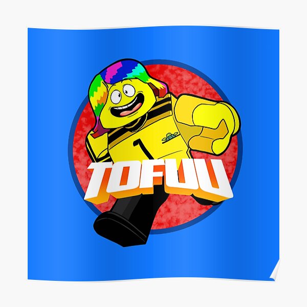 Tofuu Posters Redbubble - roblox tofuu jailbreak