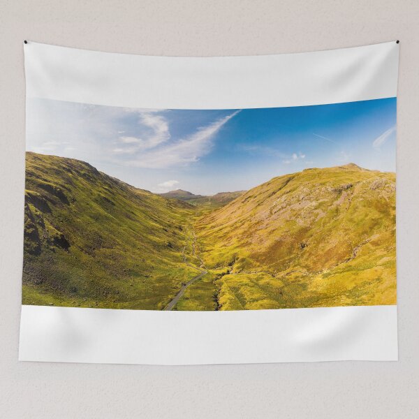 Item preview, Wrynose pass looking towards hardknott pass designed and sold by ademcfade.